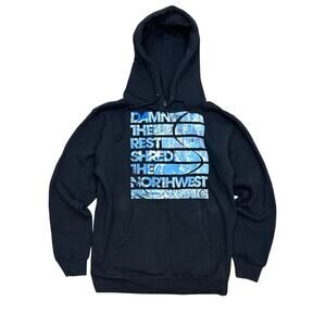 Casual industrees hoodie sweatshirt fan the rest shred the northwest PNW